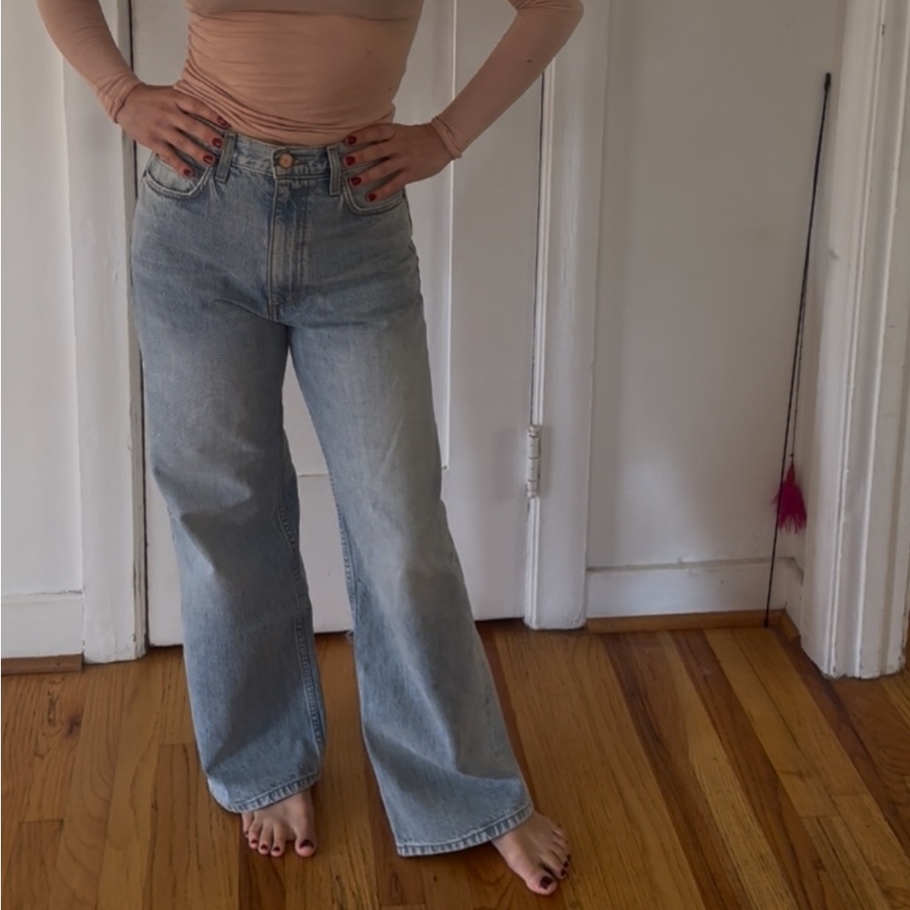 Doen Light Blue Flare Jeans